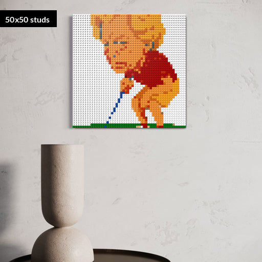 50*50studs, 40*40cm, 15,75*15,75inch