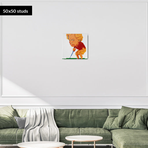 50*50studs, 40*40cm, 15,75*15,75inch