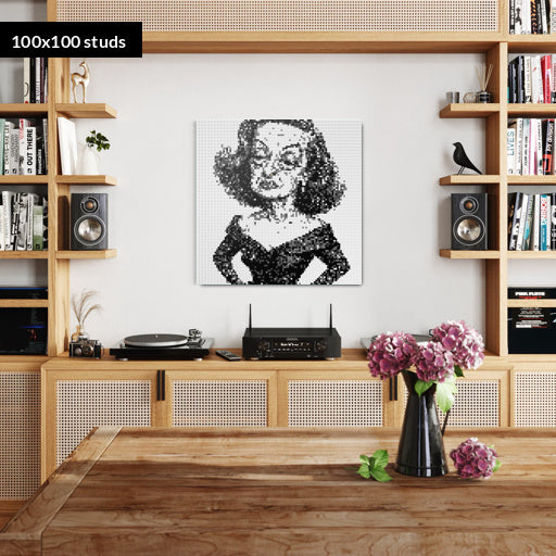 100*100studs, 80*80cm, 31,5*31,5inch