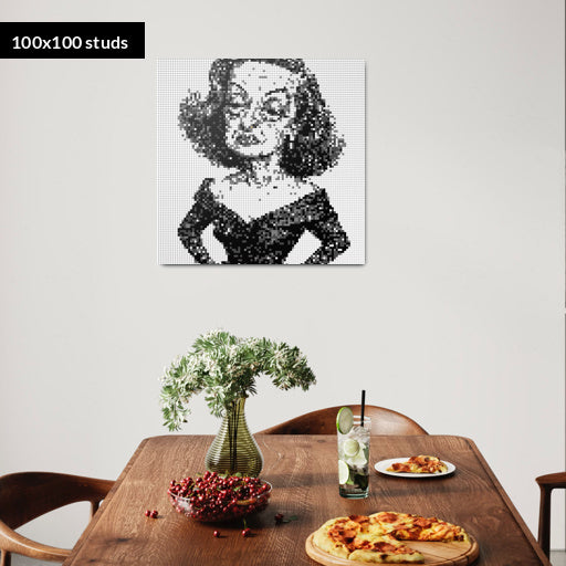 100*100studs, 80*80cm, 31,5*31,5inch