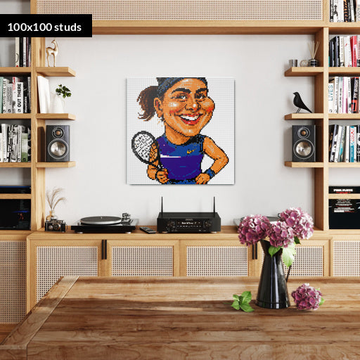 100*100studs, 80*80cm, 31,5*31,5inch