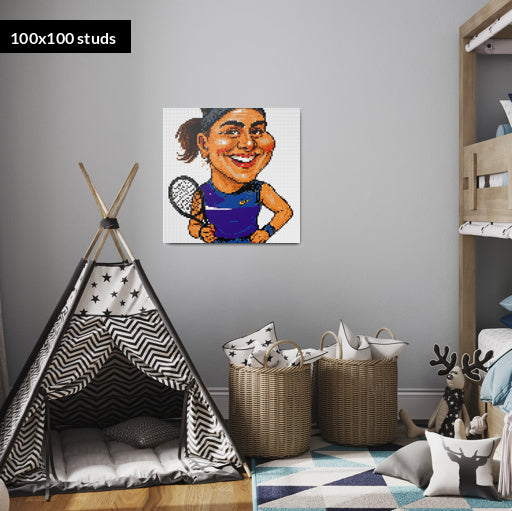 100*100studs, 80*80cm, 31,5*31,5inch