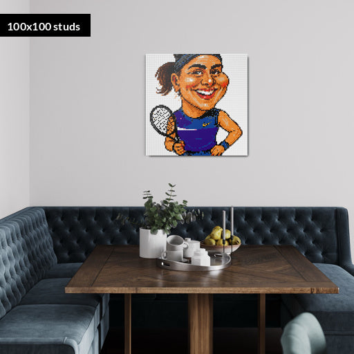 100*100studs, 80*80cm, 31,5*31,5inch