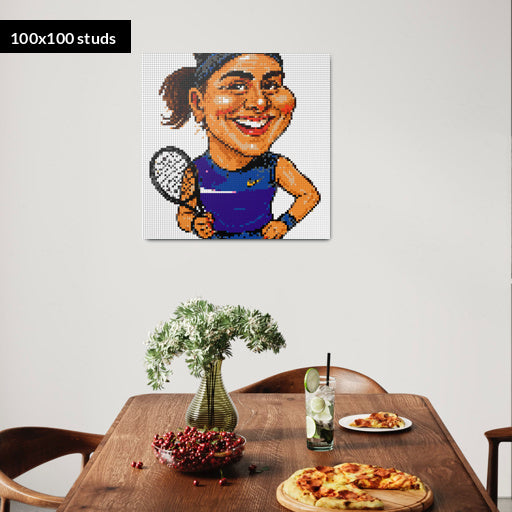 100*100studs, 80*80cm, 31,5*31,5inch