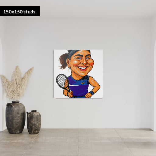 150*150studs, 120*120cm, 47,25*47,25inch