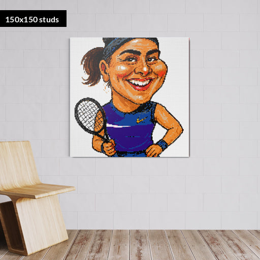 150*150studs, 120*120cm, 47,25*47,25inch