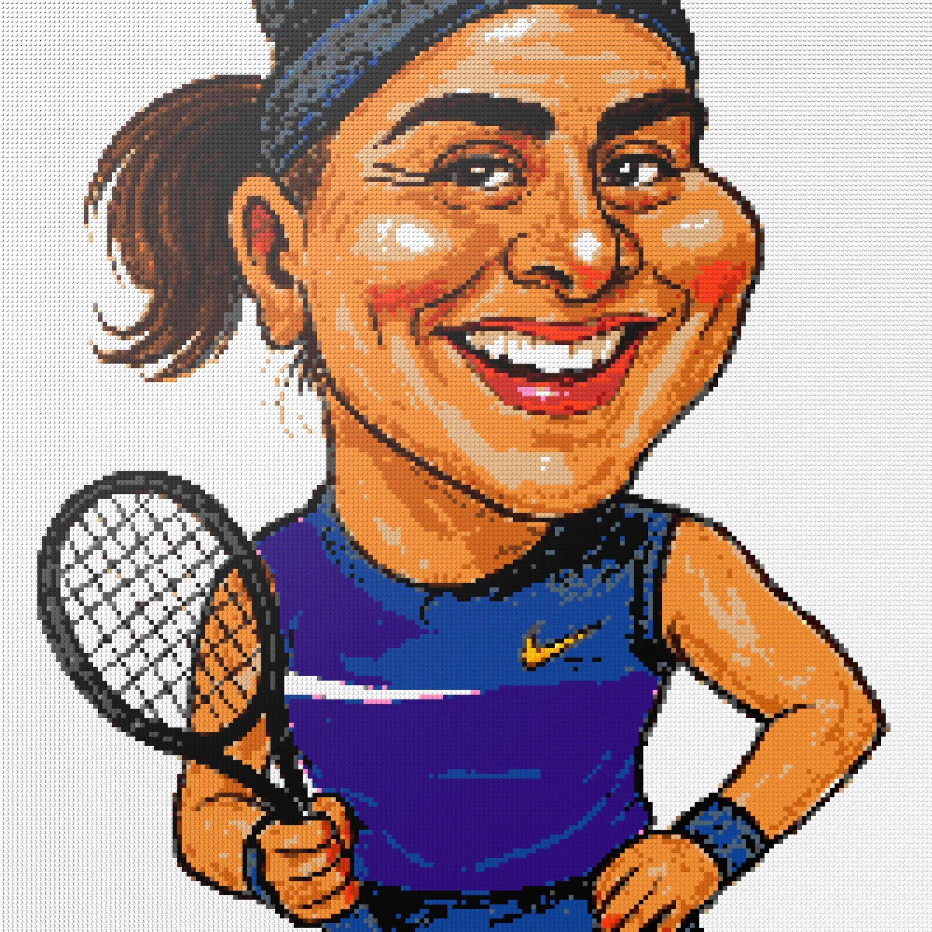 200*200studs, 160*160cm, 63*63inch