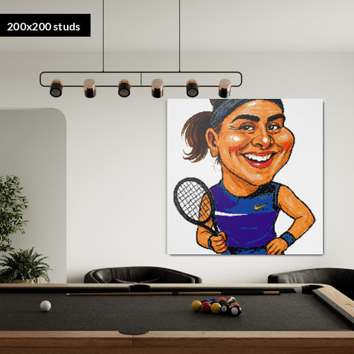 200*200studs, 160*160cm, 63*63inch