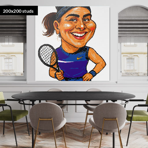 200*200studs, 160*160cm, 63*63inch