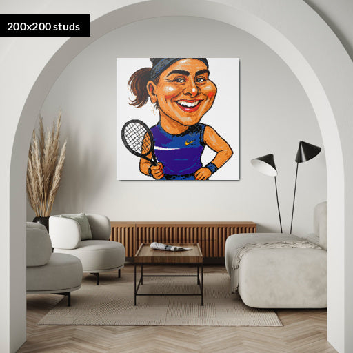 200*200studs, 160*160cm, 63*63inch