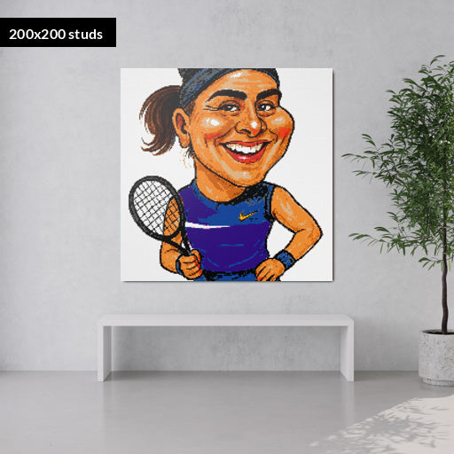 200*200studs, 160*160cm, 63*63inch