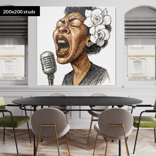 200*200studs, 160*160cm, 63*63inch