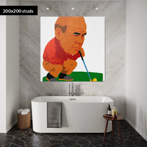 200*200studs, 160*160cm, 63*63inch