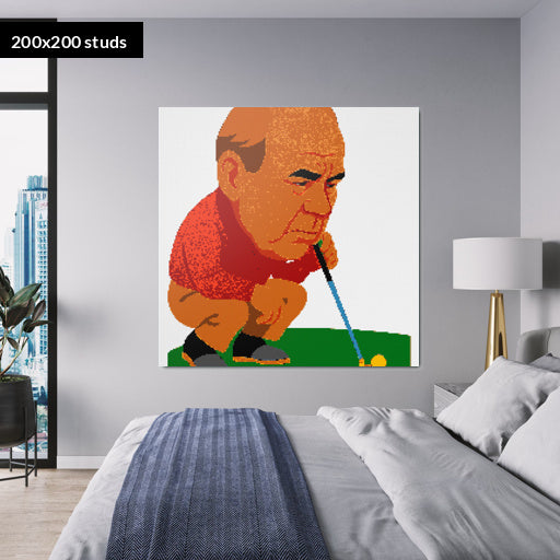 200*200studs, 160*160cm, 63*63inch