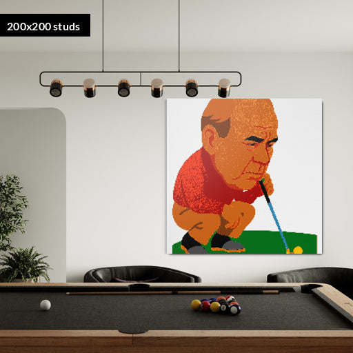 200*200studs, 160*160cm, 63*63inch
