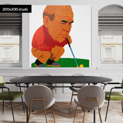 200*200studs, 160*160cm, 63*63inch