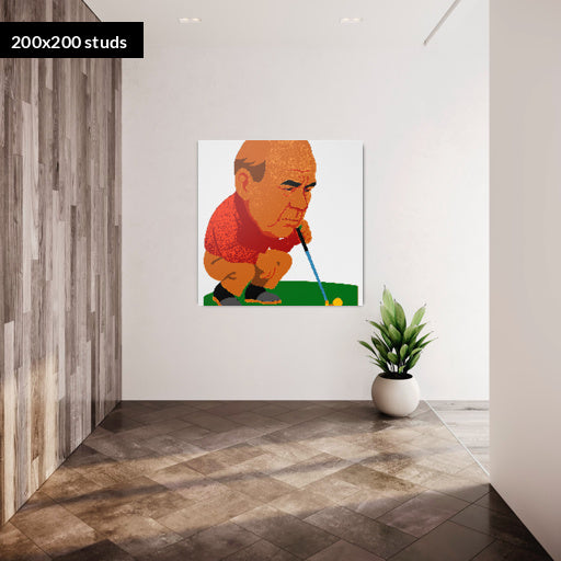 200*200studs, 160*160cm, 63*63inch