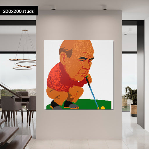 200*200studs, 160*160cm, 63*63inch