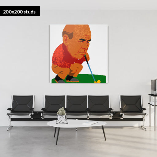 200*200studs, 160*160cm, 63*63inch