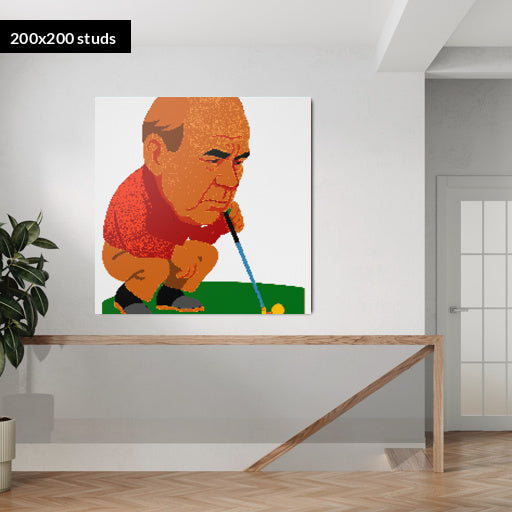 200*200studs, 160*160cm, 63*63inch