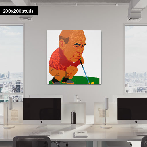 200*200studs, 160*160cm, 63*63inch