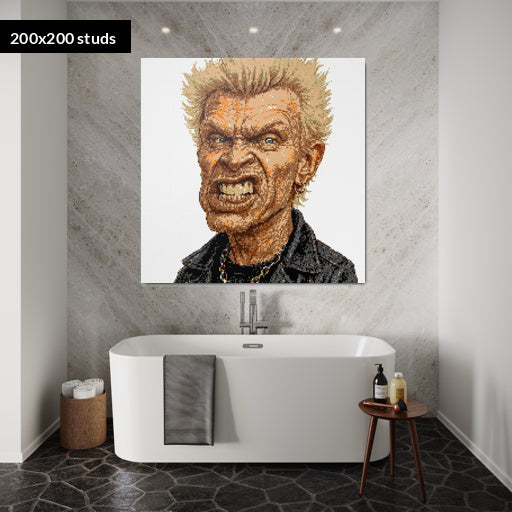 200*200studs, 160*160cm, 63*63inch