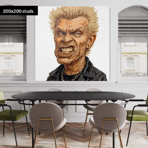 200*200studs, 160*160cm, 63*63inch