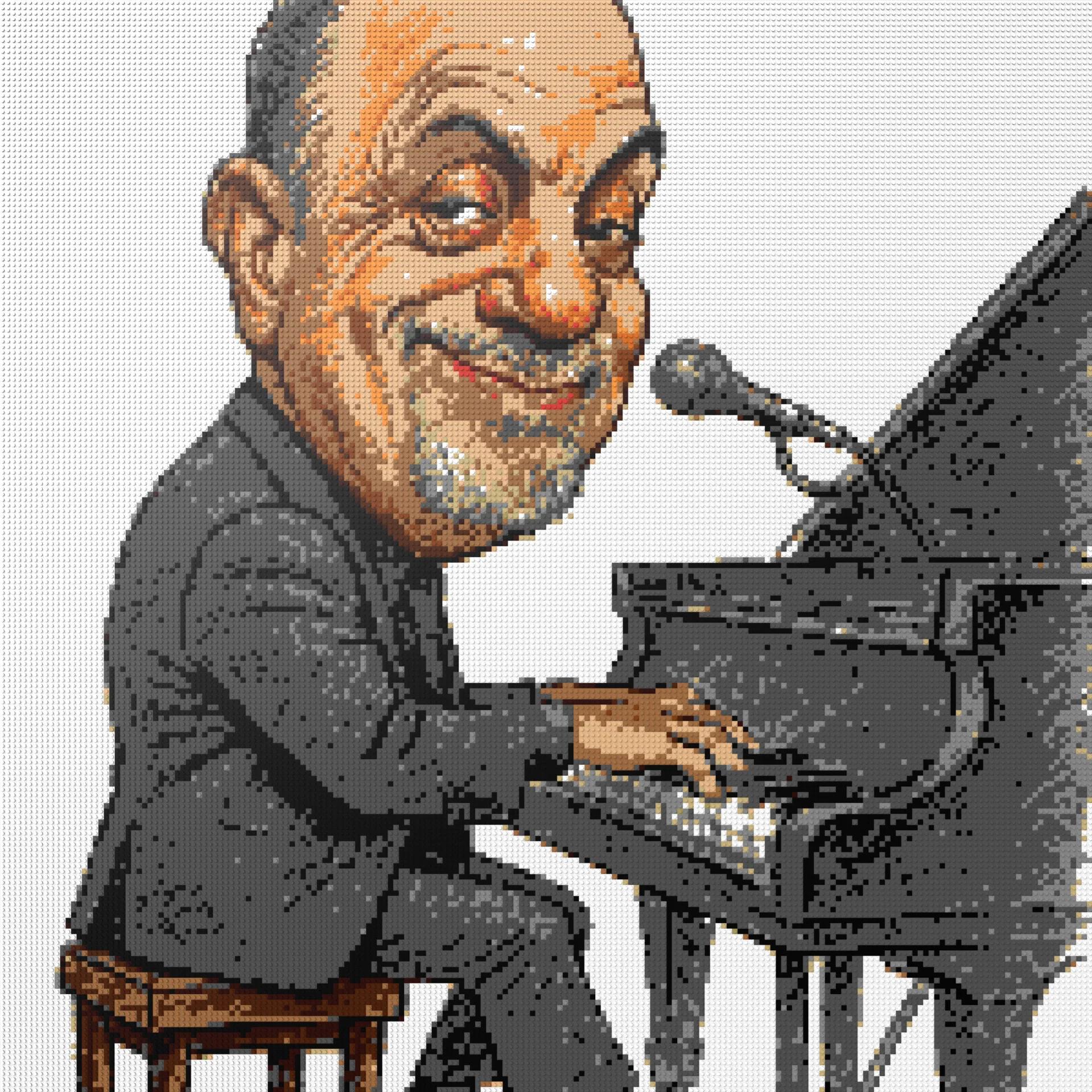 200*200studs, 160*160cm, 63*63inch