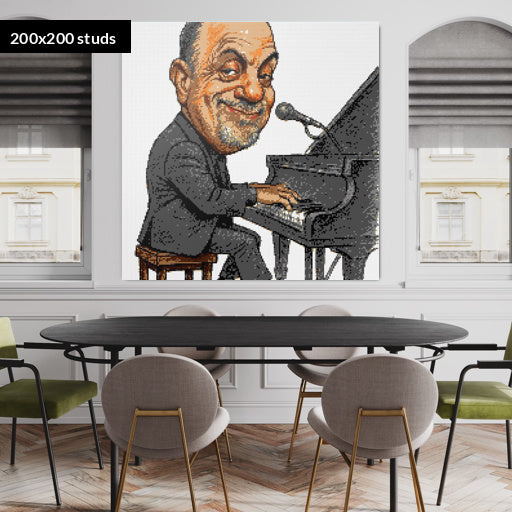 200*200studs, 160*160cm, 63*63inch