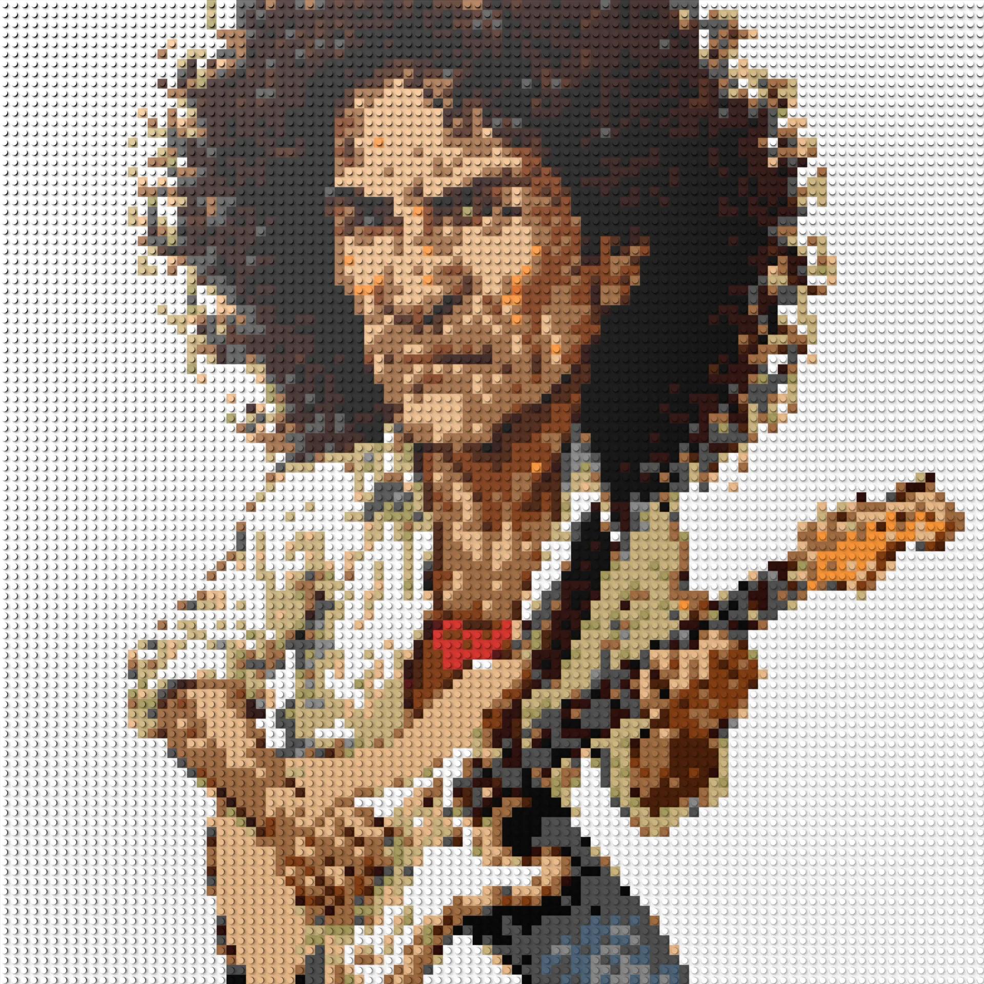 100*100studs, 80*80cm, 31,5*31,5inch