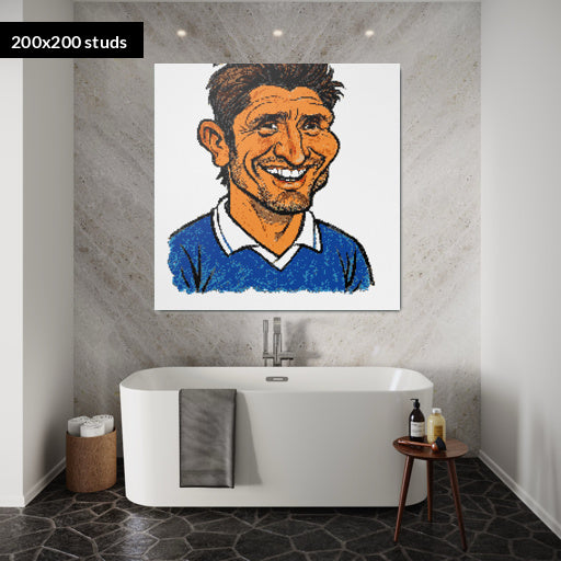 200*200studs, 160*160cm, 63*63inch