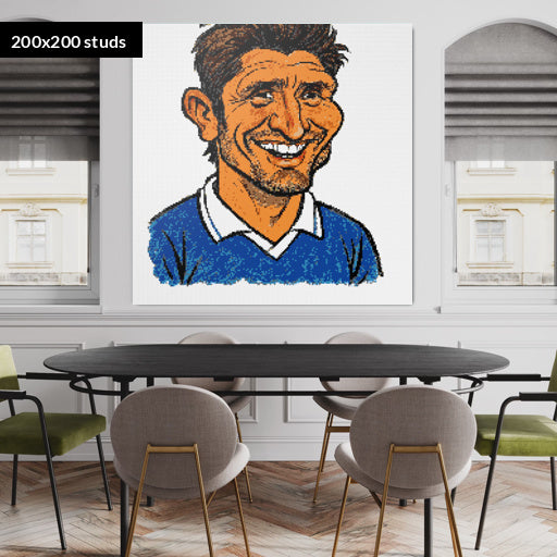 200*200studs, 160*160cm, 63*63inch
