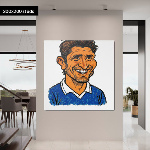 200*200studs, 160*160cm, 63*63inch