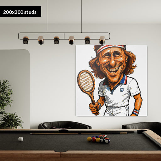 200*200studs, 160*160cm, 63*63inch