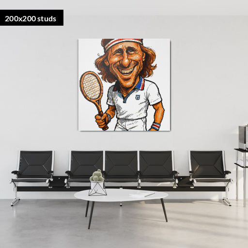 200*200studs, 160*160cm, 63*63inch