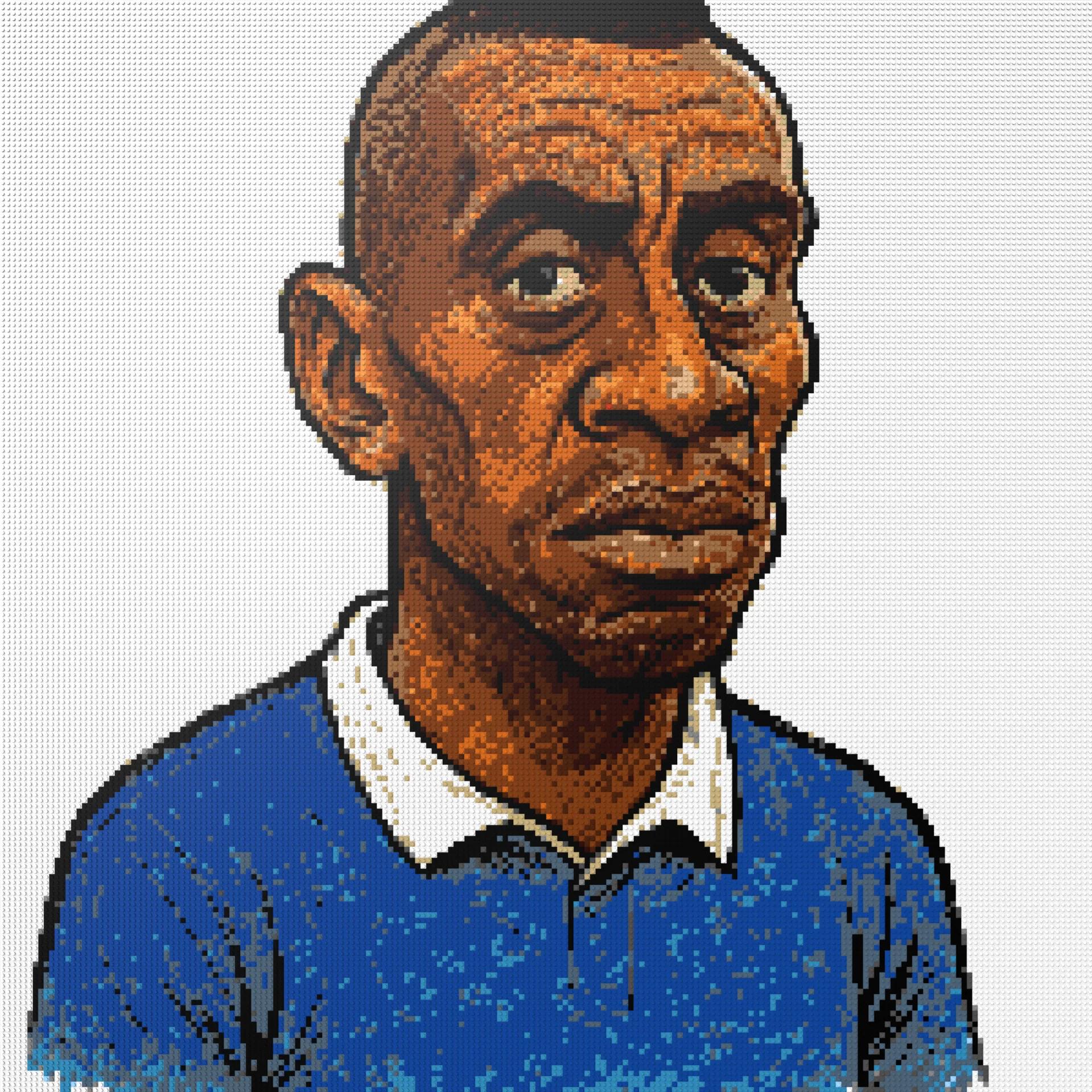 200*200studs, 160*160cm, 63*63inch