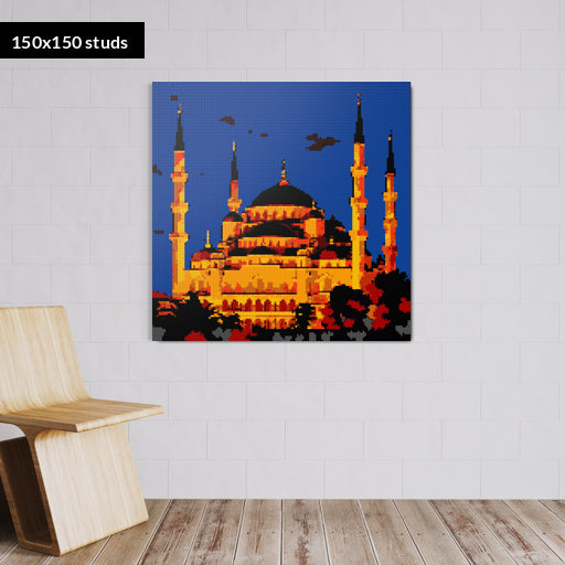 150*150studs, 120*120cm, 47,25*47,25inch
