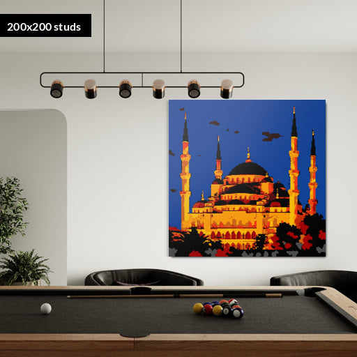 200*200studs, 160*160cm, 63*63inch