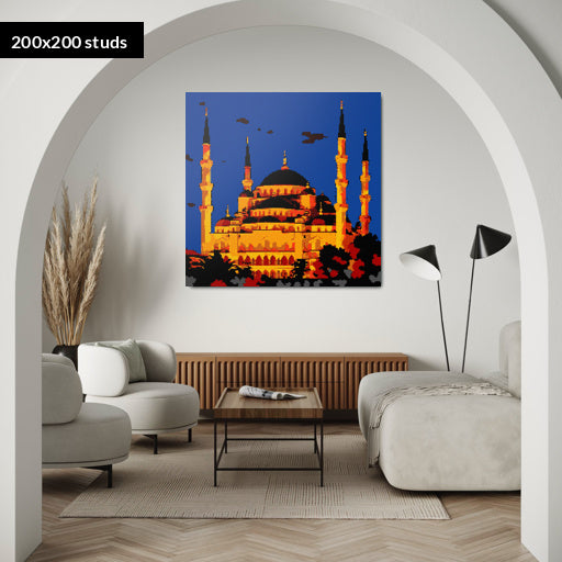 200*200studs, 160*160cm, 63*63inch