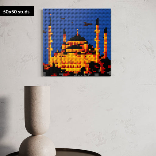 50*50studs, 40*40cm, 15,75*15,75inch