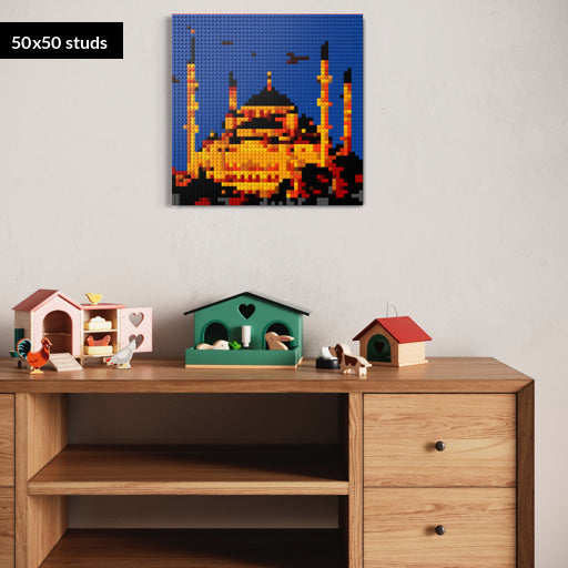50*50studs, 40*40cm, 15,75*15,75inch