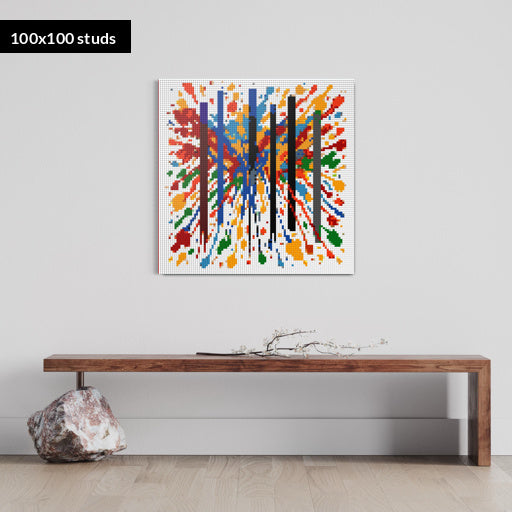 100*100studs, 80*80cm, 31,5*31,5inch