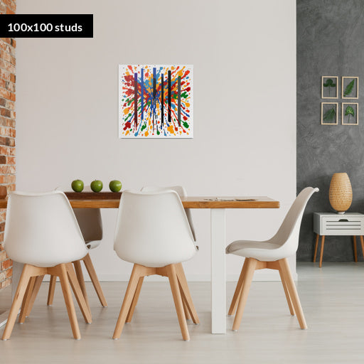 100*100studs, 80*80cm, 31,5*31,5inch