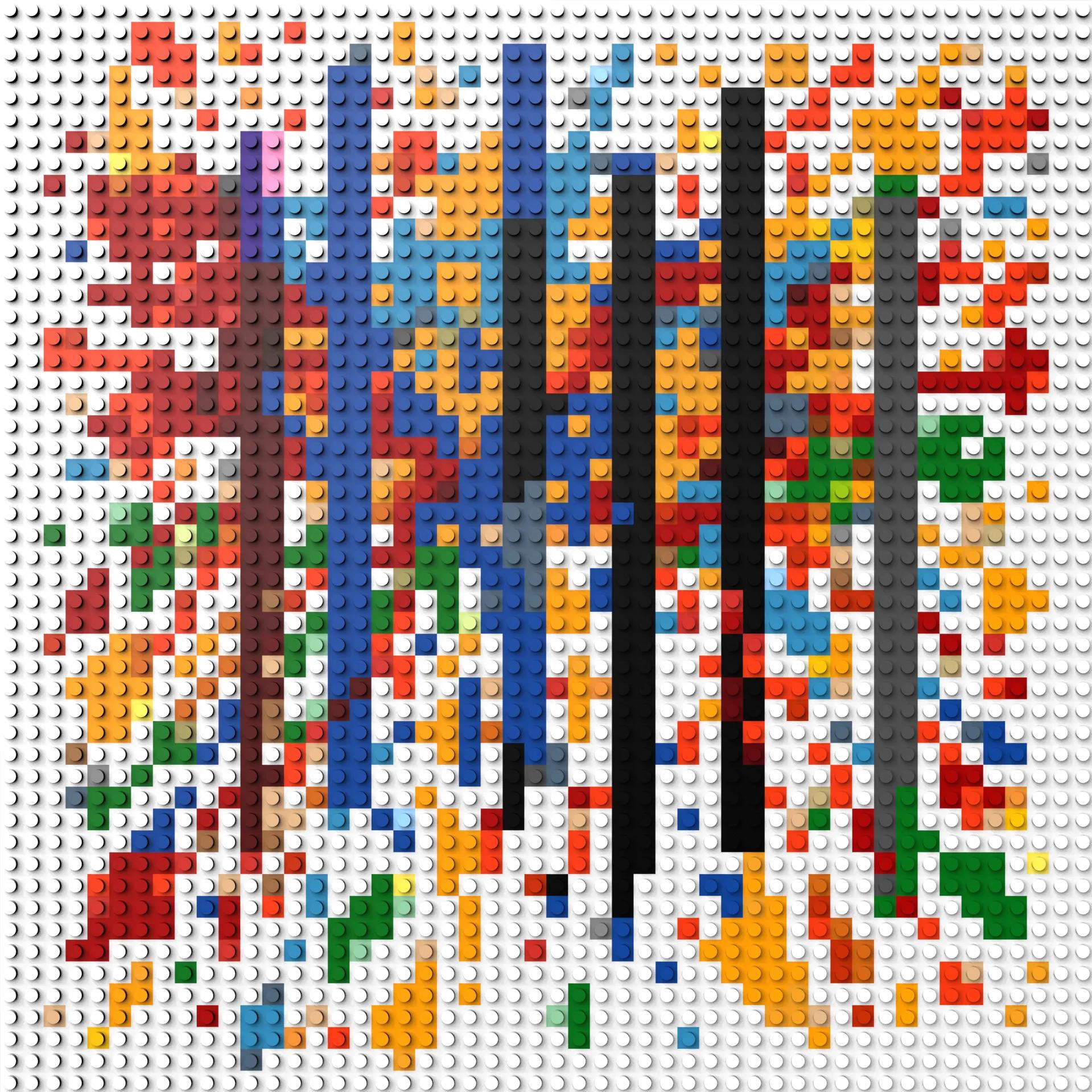 50*50studs, 40*40cm, 15,75*15,75inch