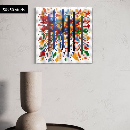 50*50studs, 40*40cm, 15,75*15,75inch