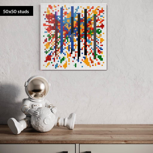 50*50studs, 40*40cm, 15,75*15,75inch