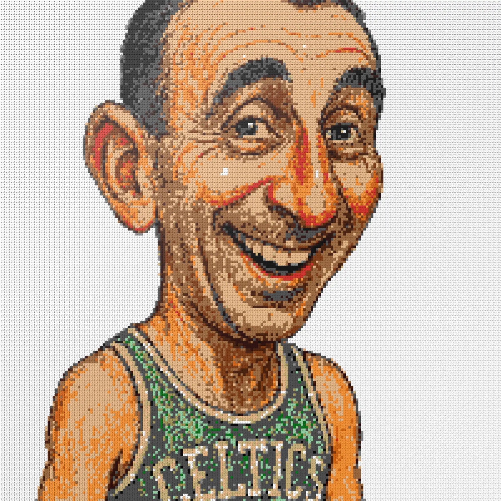 200*200studs, 160*160cm, 63*63inch