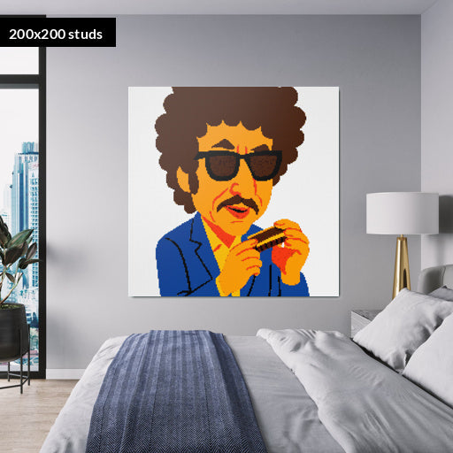 200*200studs, 160*160cm, 63*63inch
