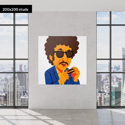 200*200studs, 160*160cm, 63*63inch