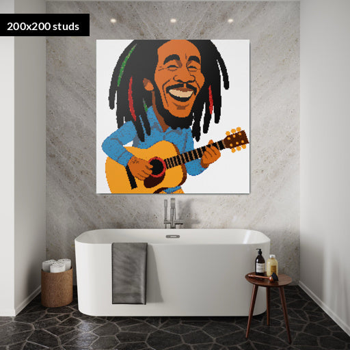 200*200studs, 160*160cm, 63*63inch